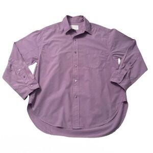 Citizens of Humanity Sz M adj length sleeves Purple ish Button Up Men Unique EUC